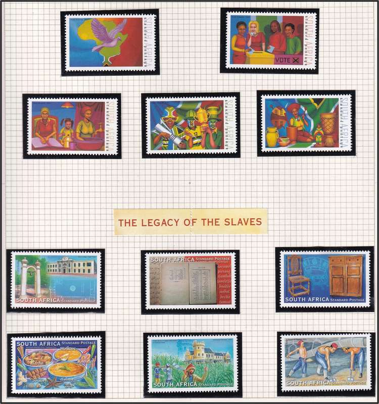 2004 RSA UMM(**) Year Issues in Singles, Minisheets etc @ CV  R2,833