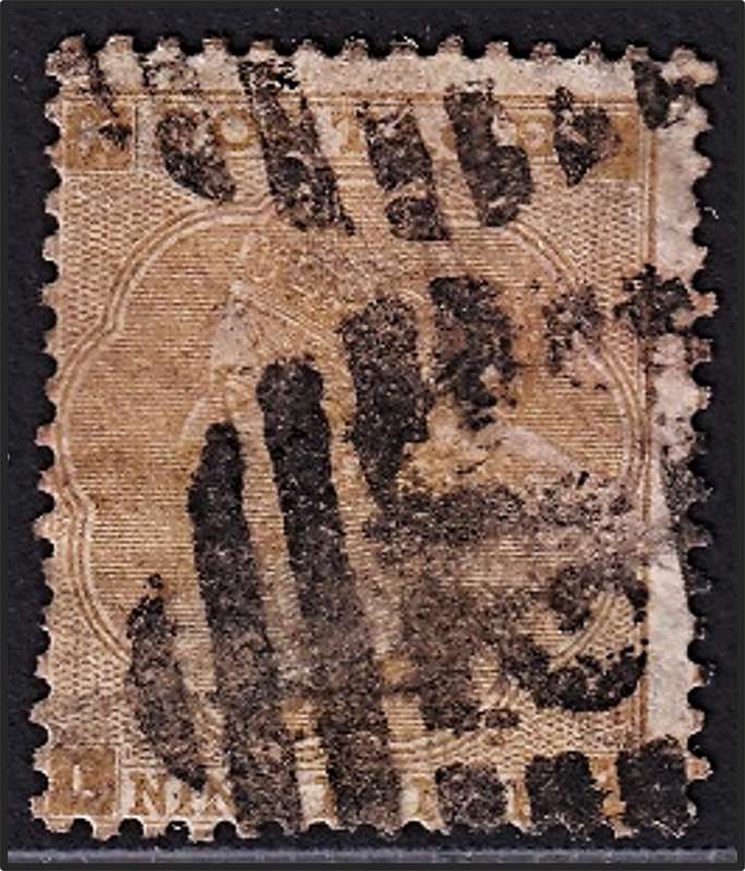 1862 Great Britian QV 9d Bistre @ CV  R12,750+