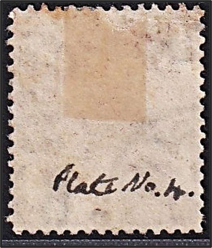 1865 Great Britain QV 3d Rose, SG.92, Plate 4  @ CV  R5,950+