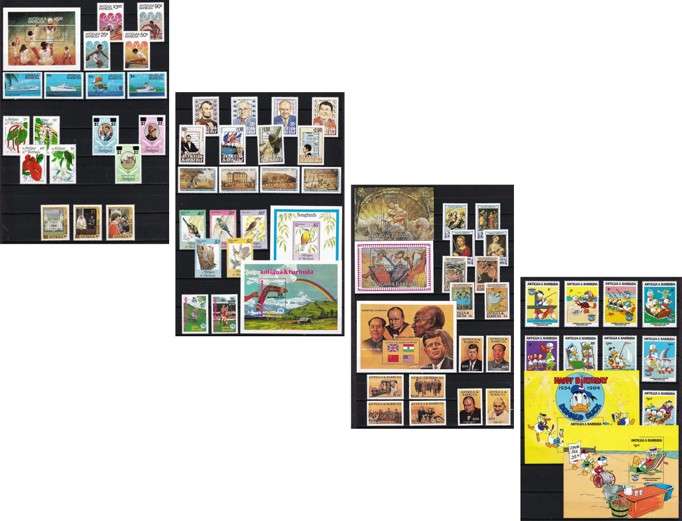 1984 Antigua & Barbuda UMM(**) Sets & Minisheets @ CV  R3,750