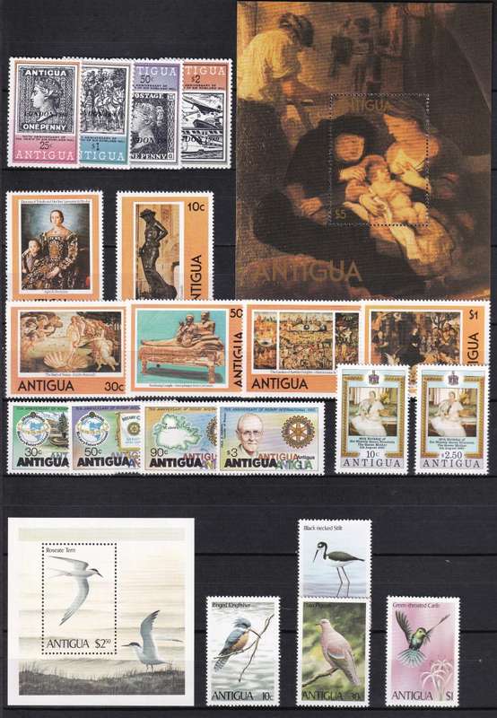1979/1981 Antigua UMM(**) Sets  @ CV  R3,200+