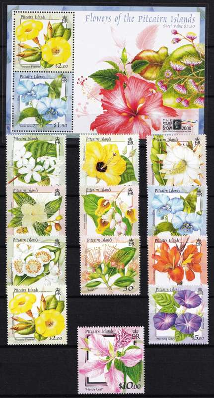 1986-2002 Modern Pitcairn Island UMM(**) Sets/Minisheets  @ CV  R2,400+