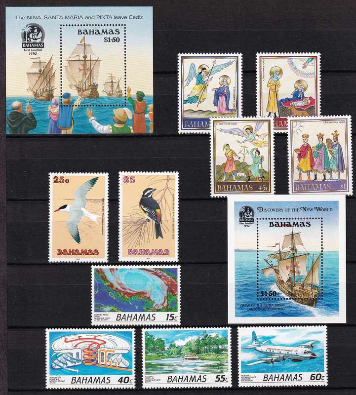1990/1 Bahamas UMM(**) Sets & Issues @ CV  R1,800+