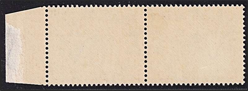 1944 Union 5/- MM(*) Pair - CC.62ac - Broken Yoke & Rare Apostrophe on "5" of 5/-