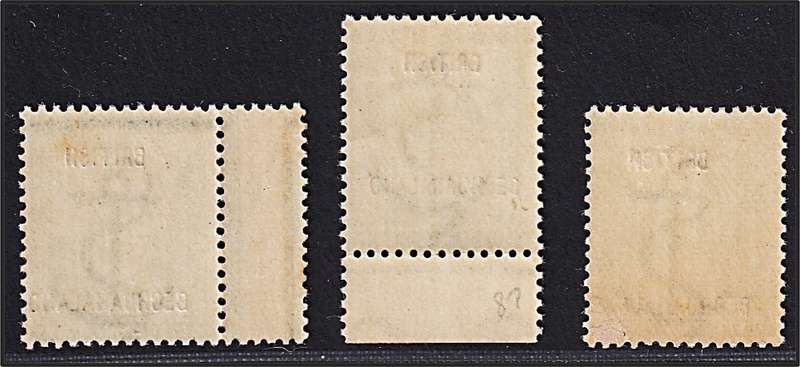 1897 British Bechuanaland LMM/UMM CC.54/55/56 @ CV  R1,305