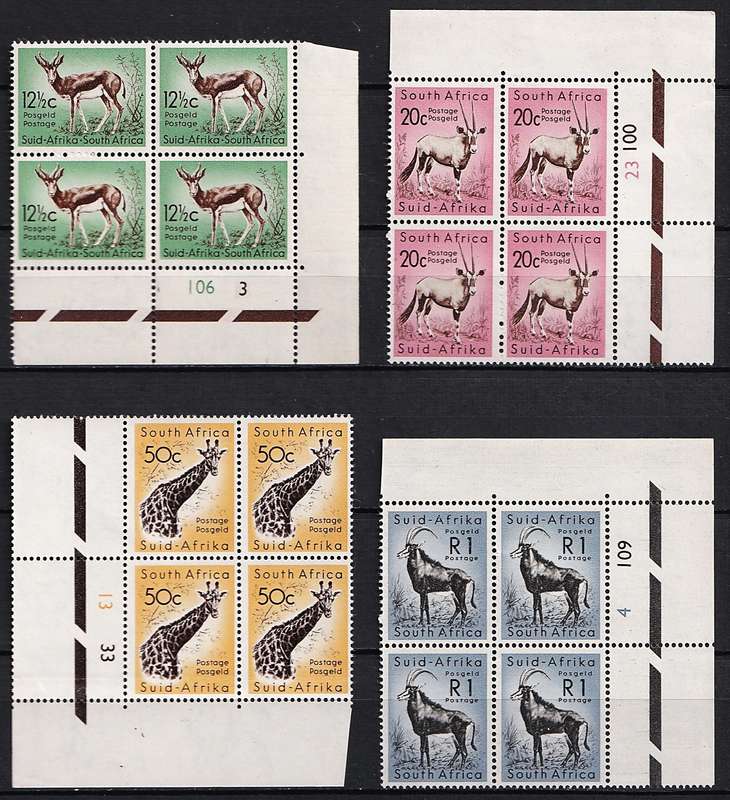 1961 Union Decimal Definitive in All Listed UMM(**) Controls  @ CV  R3,750