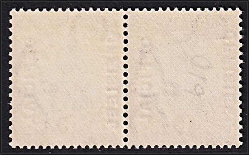 1930 Union 1d Official MM(**) CC.13b Roto Variety - Broken Banner & Fine Dr Blade