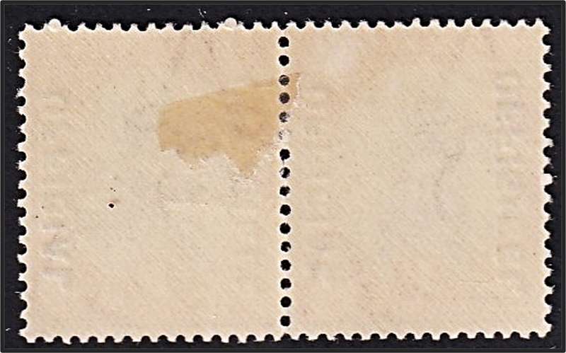 1930 Union 1d Official MM(*) CC.13b UHB Roto Variety - Black Mark in Sunrays