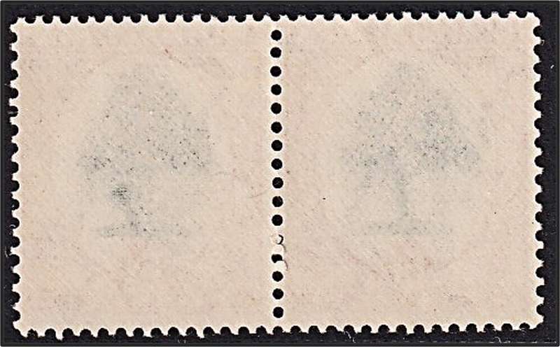 1930 Union 6d MM(*) Roto Pair - UHB Variety - "Split Apex"