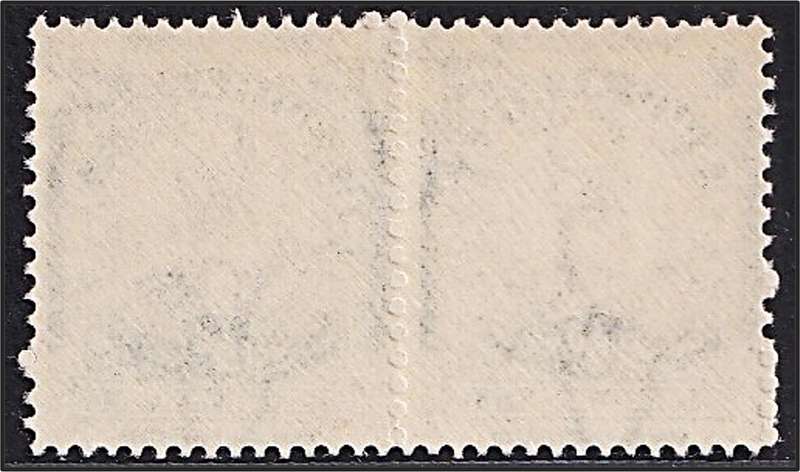 1935 Union ½d UMM(**) CC.55d Variety - Scratch next to Square & Unfinished Perfs - RARE