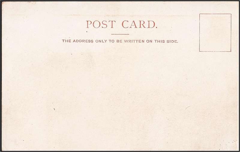 Anglo-Boer War Unused Postcard -  "Old Fort at Mafikeng"