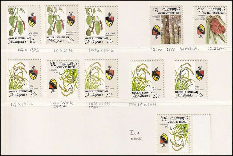 Early to Modern Malaysia (Negri Sembilan) UMM/MM & Scarce Varieties & Booklets - High CV Lot!