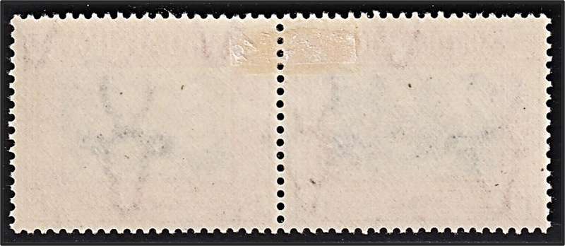1938 Union 1d MM(*) Voortrekker Issue - UHB Var.1 - Blue Smudge under "KA"