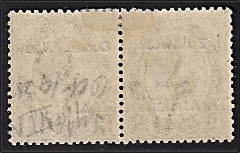 1924 SWA ½d MM(*) Type VI Variety - Broken "W"