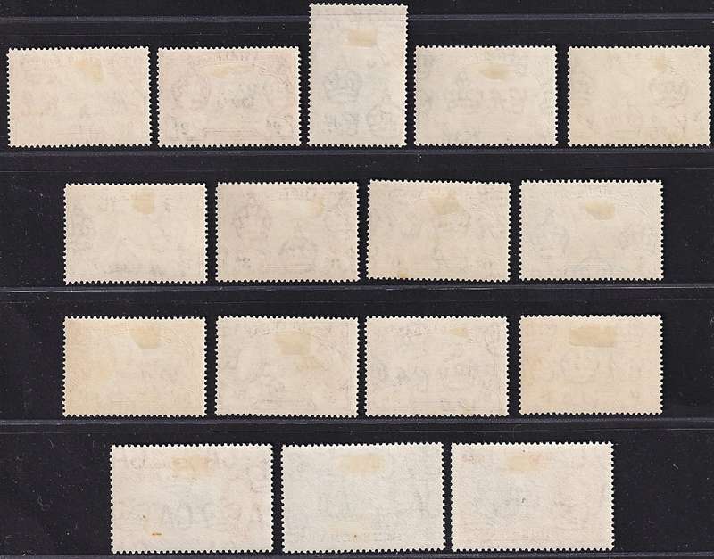 1953-59 St. Helena QEII MM(*) Set (SG.153/65)  @ CV  R2,450+