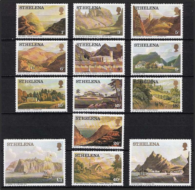 1976/8 St. Helena UMM(**) Definitive & Brown Paper Issues & Booklet - Nice Lot!