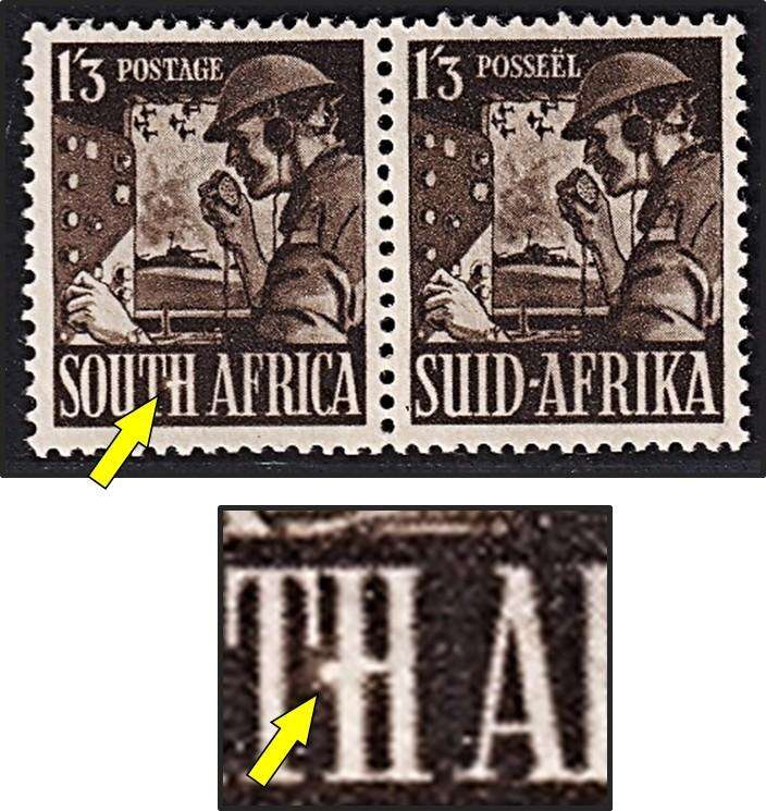1943 Union 1/3 CC.103 MM(*), UHB Var.1 - Broken "H"