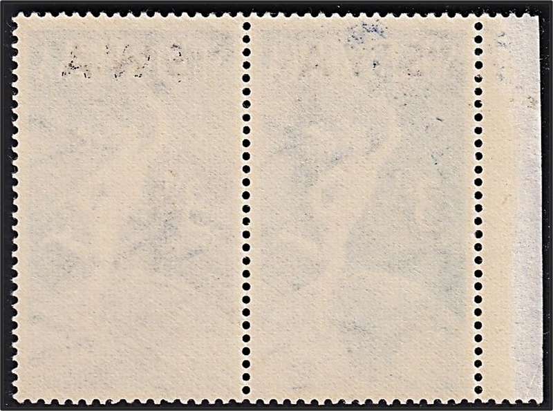 1949 SWA 3d UMM(**) Marginal Pair - 168b Variety - Serif on "C"  @ CV  R2,000