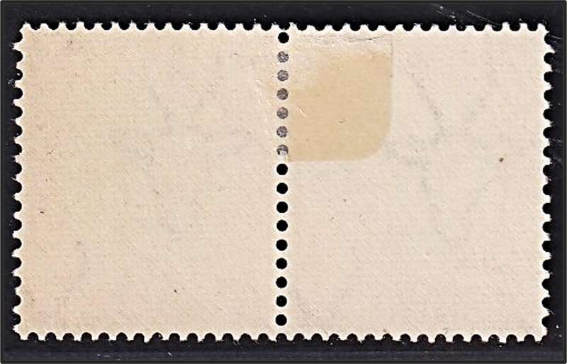 1934 Union 1d MM(*) Variety - Rope From between Yardarms - RARE