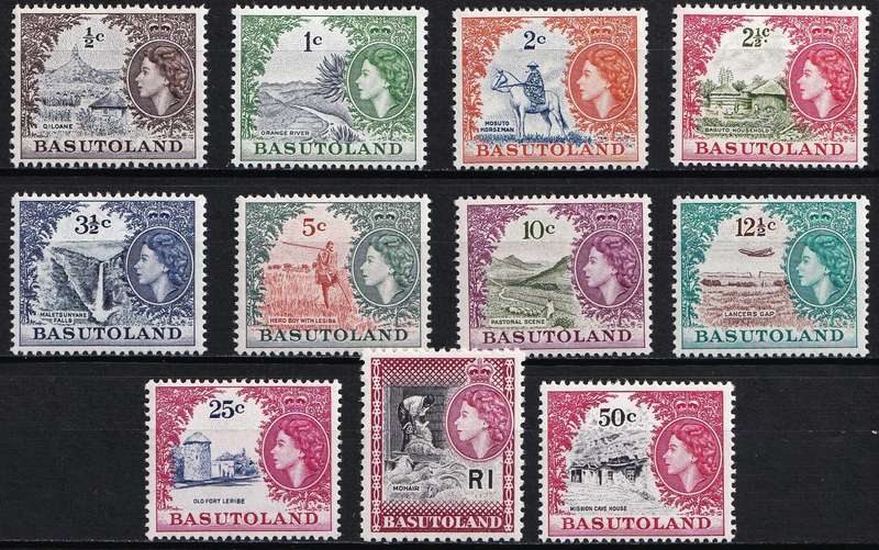 1938 Ceylon KGVI Full VFU Set SG.151/163 & CC.160a  @ CV  R1,500+