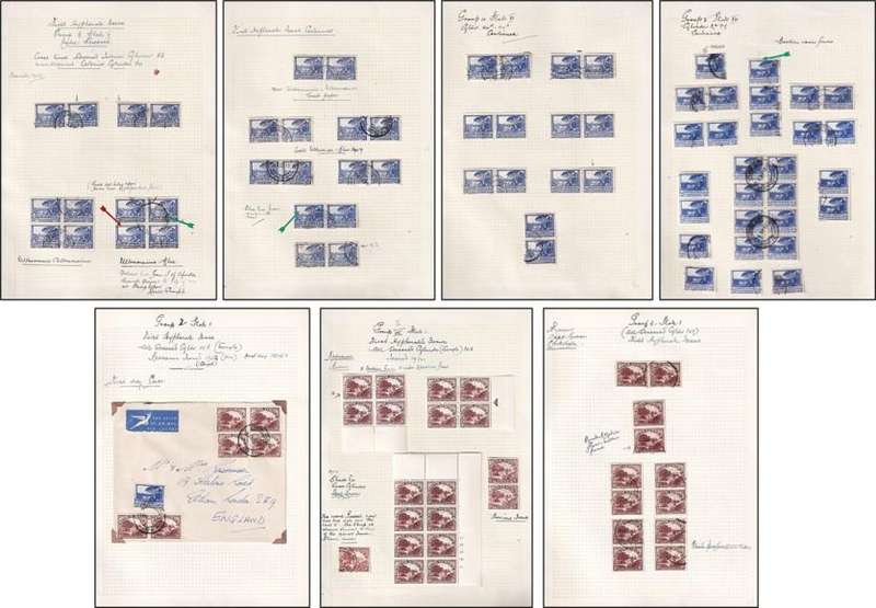 1933/48 Union 3d & 4d Study Lot on Pages