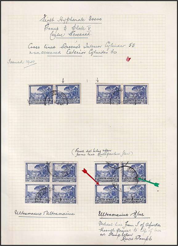 1933/48 Union 3d & 4d Study Lot on Pages