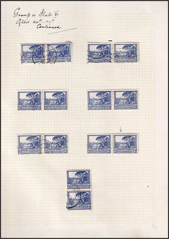 1933/48 Union 3d & 4d Study Lot on Pages
