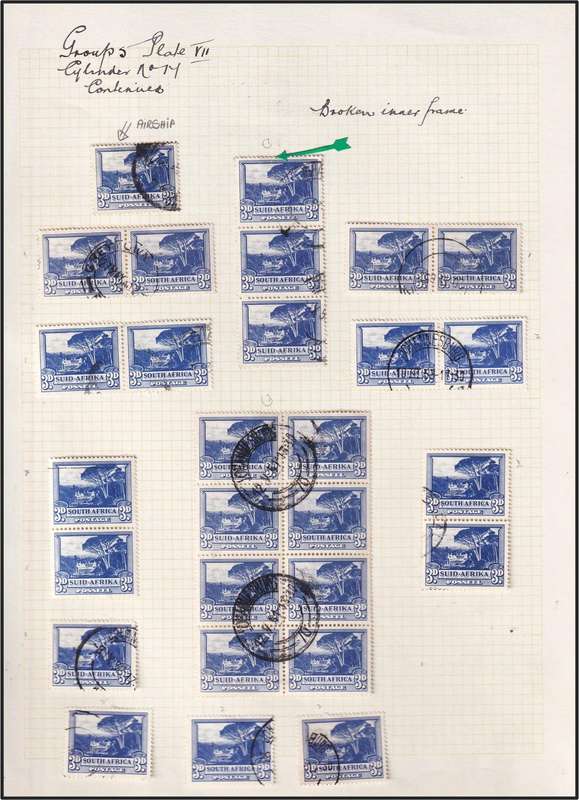 1933/48 Union 3d & 4d Study Lot on Pages