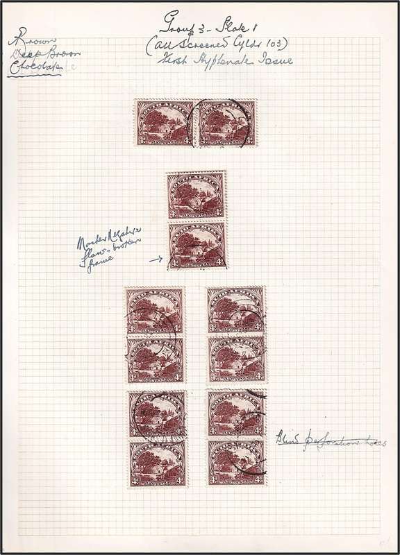 1933/48 Union 3d & 4d Study Lot on Pages