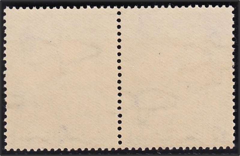 1933 Union ½d UMM(**) UHB Var.3 - Black Marks in Left Part of Gable