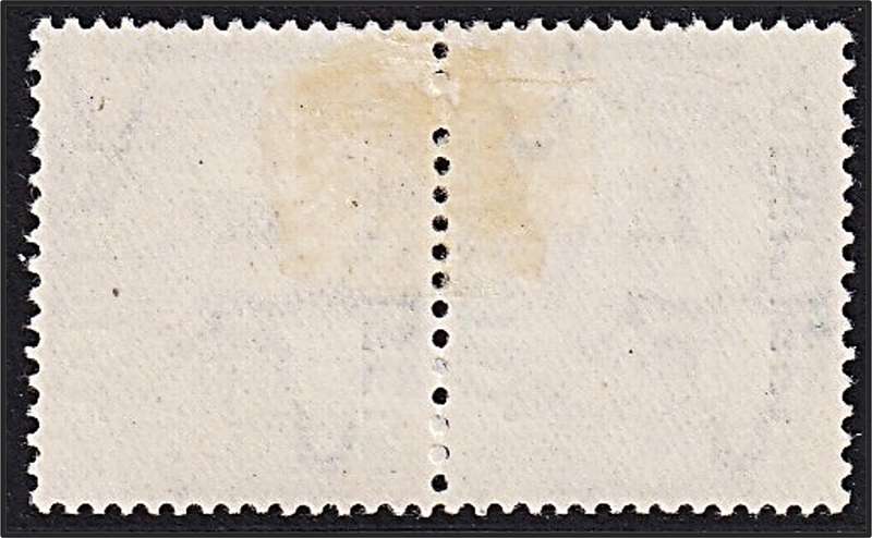 1930 Union ½d MM(*) Official Variety - Lighter Shading Left in Oval & Spot on Ear