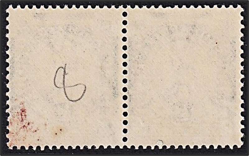 1935 Union ½d MM(*) Official Variety - Green Line through "POSSEEL - INK" - RARE