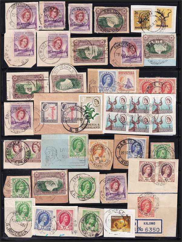 Rhodesia - Large PM Collection - Marula Station, Katetsi, Gokwe, Bindura & Other Scarce PMs
