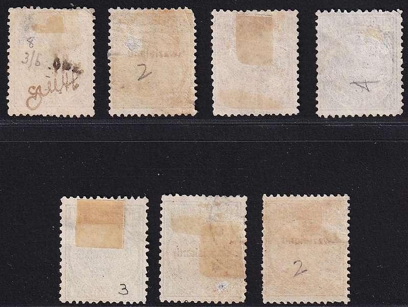 1889 Swaziland Used - TVL overprinted SWAZILAND Lot  @ CV  R3,250