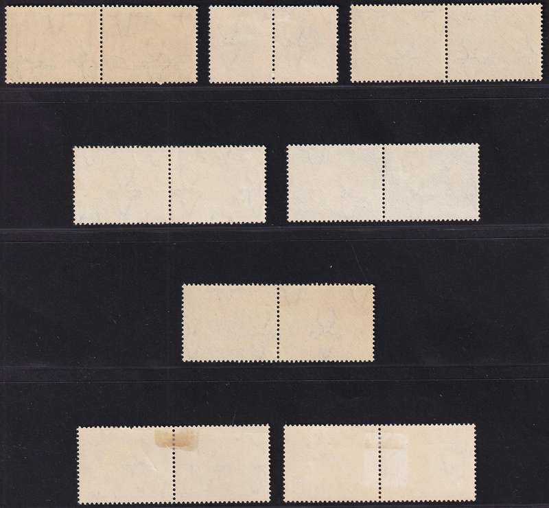 1933/48 Union Unscreened Hyphenated MM(*) Set & Most Varieties  @ CV  R5,420+