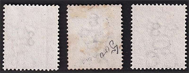 1880 CoGH 3d on 3d CC.32, CC.32a & CC.33 Used  @ CV  R1,345