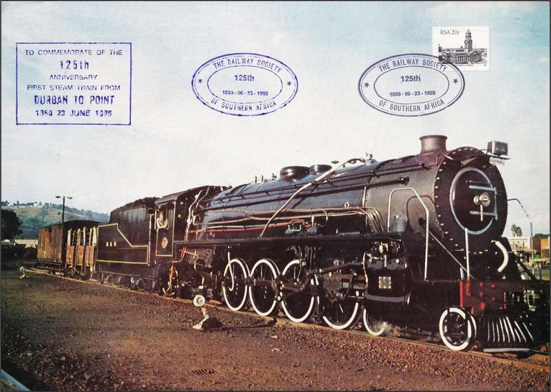 1983 RSA Special Card carried on the "Royal Midlander" - Signed by various parties
