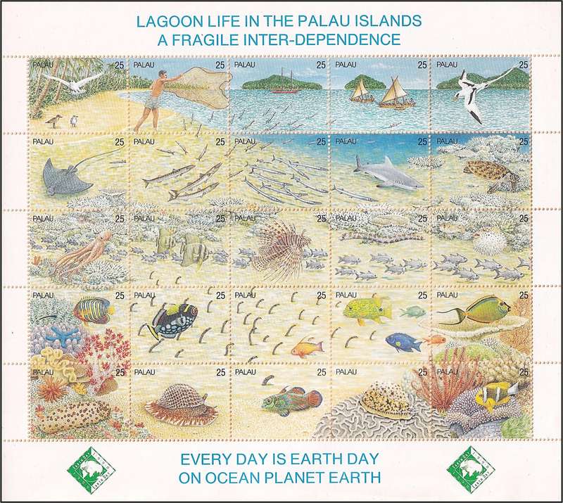 Two UMM(**) Minisheets with Marine Life Thematic Content