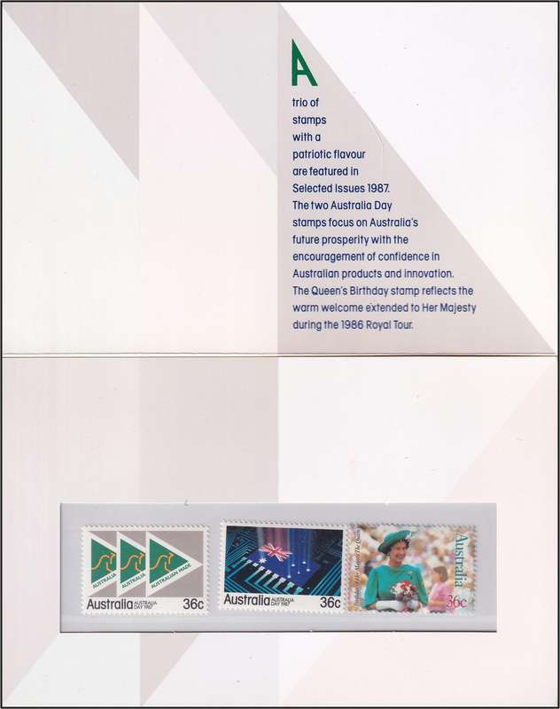 1987/7 Australia UMM(**) Sets in Giftpacks etc..  @ R725+