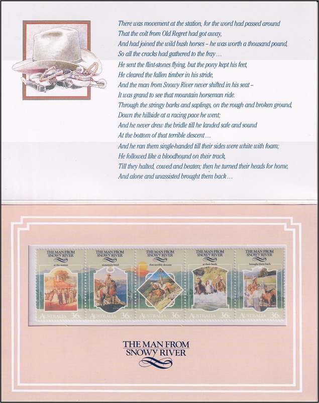1987/7 Australia UMM(**) Sets in Giftpacks etc..  @ R725+