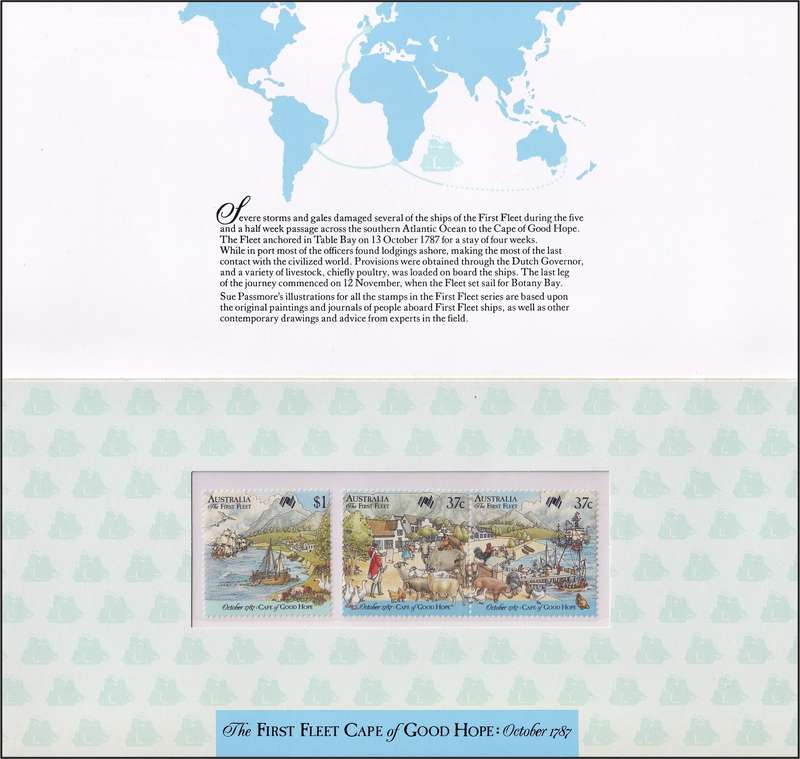 1987/7 Australia UMM(**) Sets in Giftpacks etc..  @ R725+