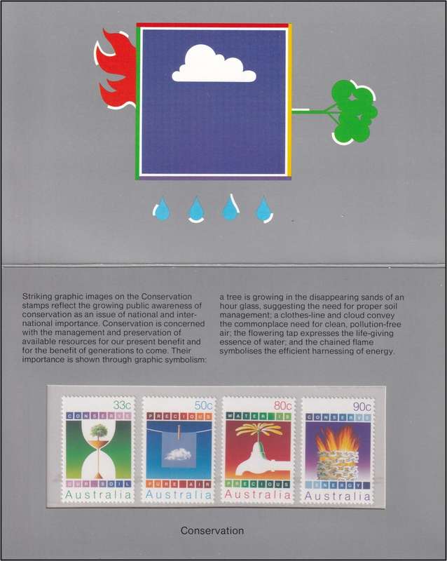1985/6 Australia UMM(**) Sets in Giftpacks etc..  @ R675+