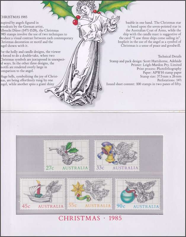 1985/6 Australia UMM(**) Sets in Giftpacks etc..  @ R675+