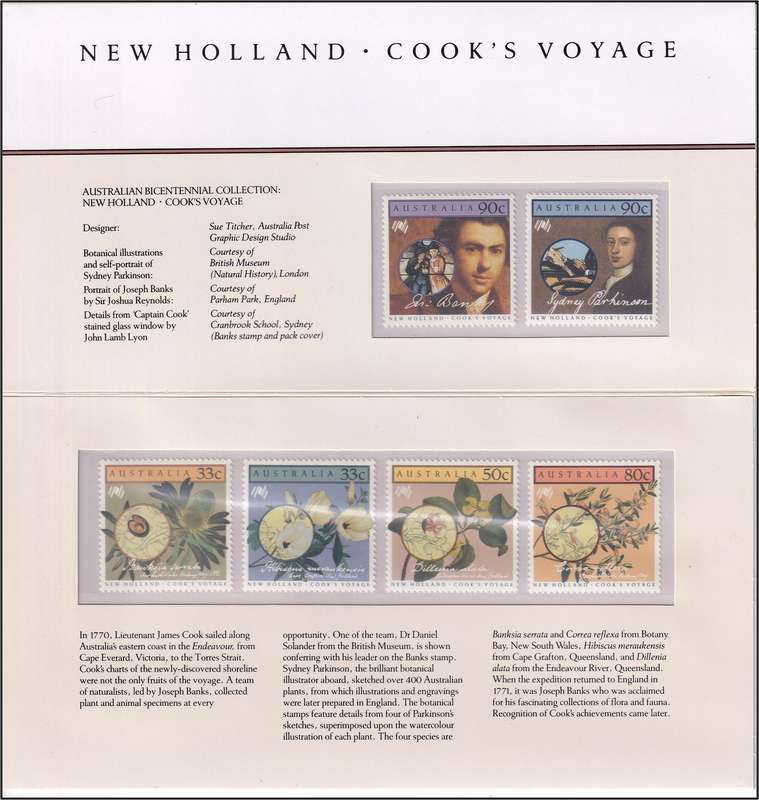 1985/6 Australia UMM(**) Sets in Giftpacks etc..  @ R675+