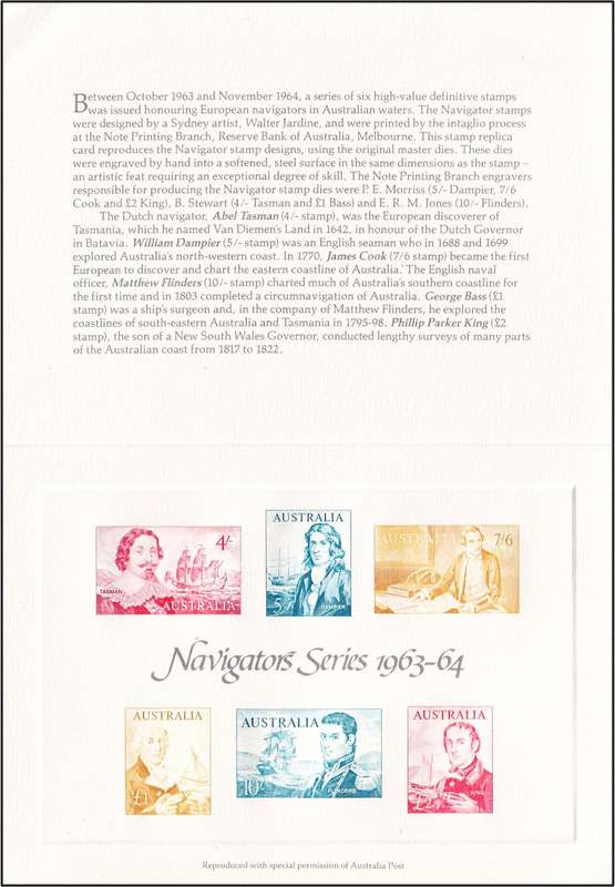 1985-1988 Australian Philatelic Federation Collectable Facsimile Sheets x 4