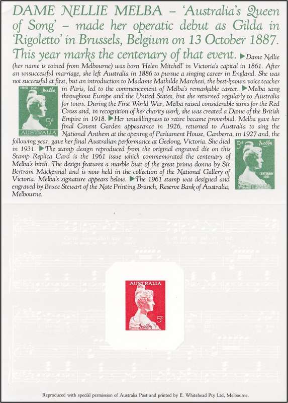 1985-1988 Australian Philatelic Federation Collectable Facsimile Sheets x 4