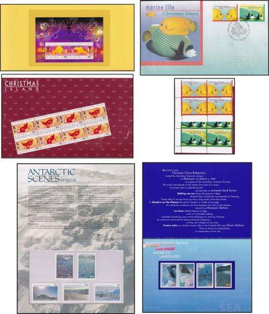 1995/6 Australian Antarctic & Chrismas Island Issues - Great Thematics!  @ R850+