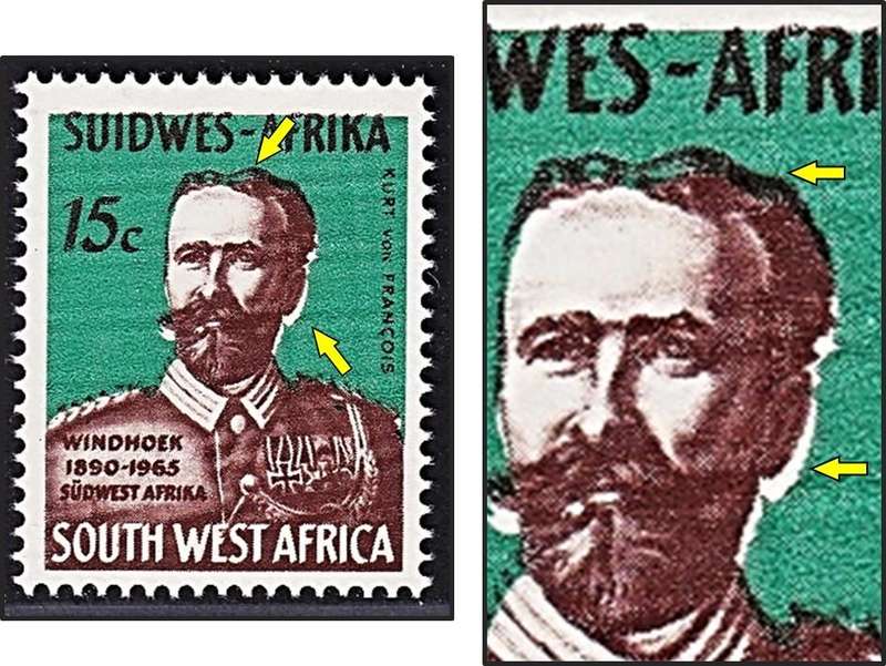 1965 SWA CC.228 UMM(**) Black Colour Shift to the Top