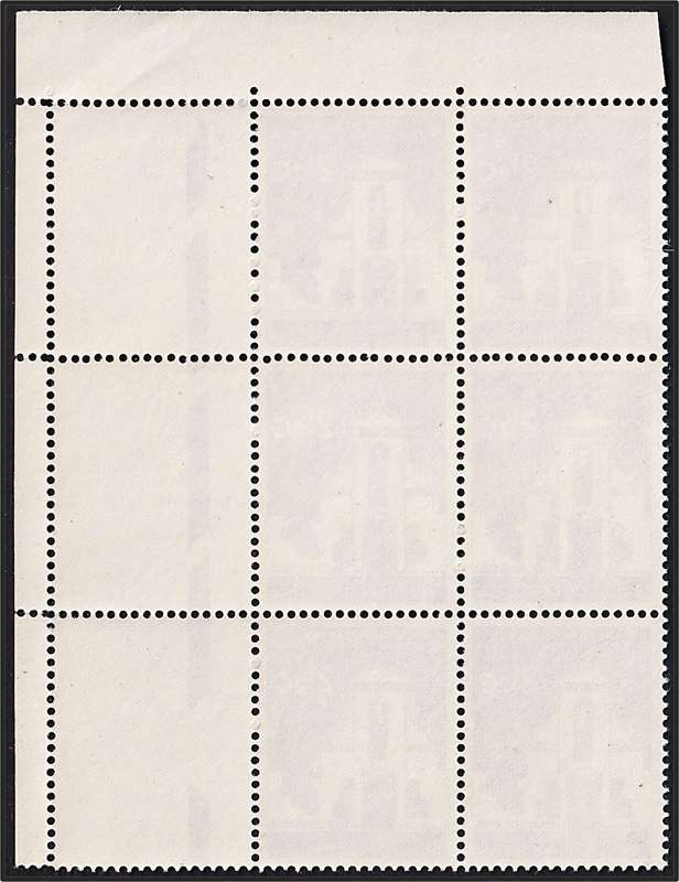1966 RSA 2½c UMM(**) Corner Block - White & Purple Rain/Hailstones