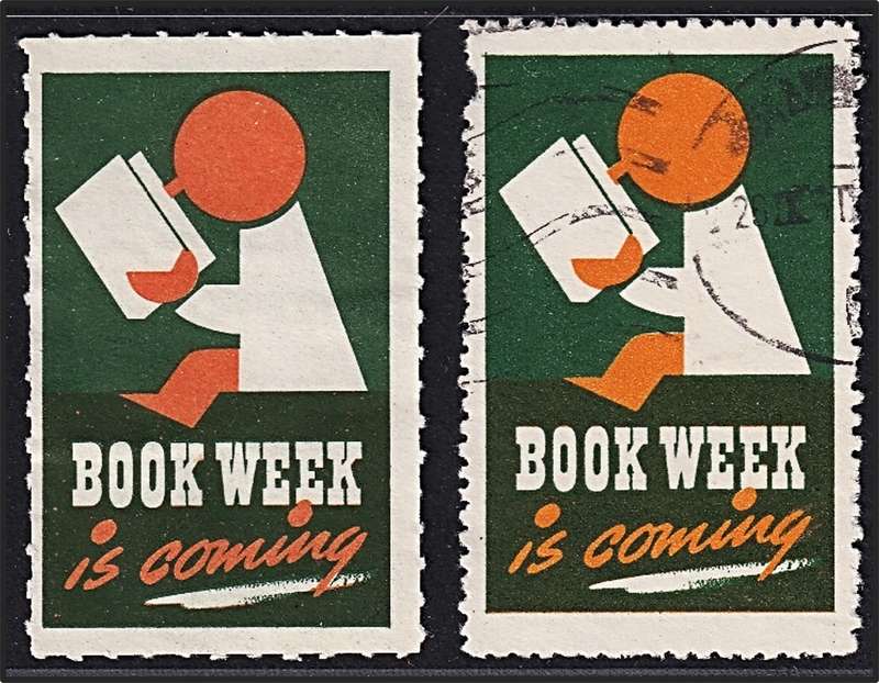 RSA Cinderella:  "Book Week Is Coming"  in Mint(No Gum) & Used Singles